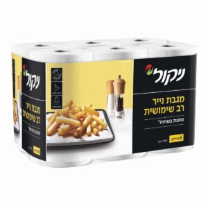 ניקול נייר סופג 6 גלילים