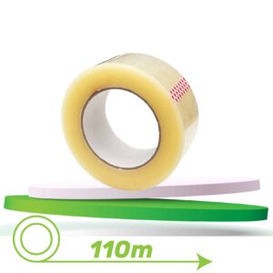 מארז סיטונאי – 36 יח׳ סרט דבק אקרילי 110 מטר